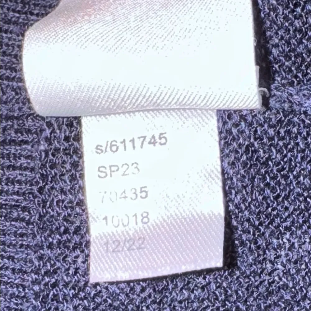 Ann Taylor XXL Navy Linen Blend Long Line Cardigan Quiet Luxury Classic Capsule - Image 6