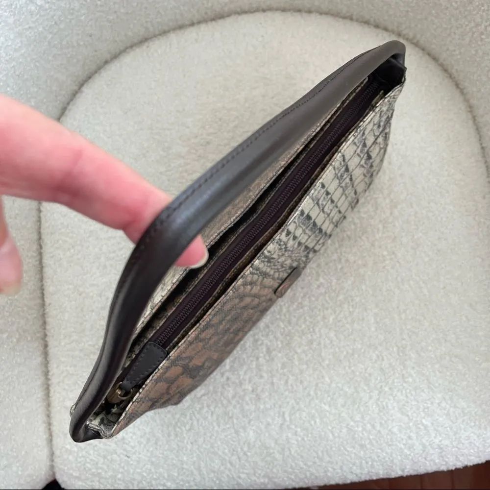 Roberto Cavalli Freedom Animal Print Baguette Purse Bag - Image 2