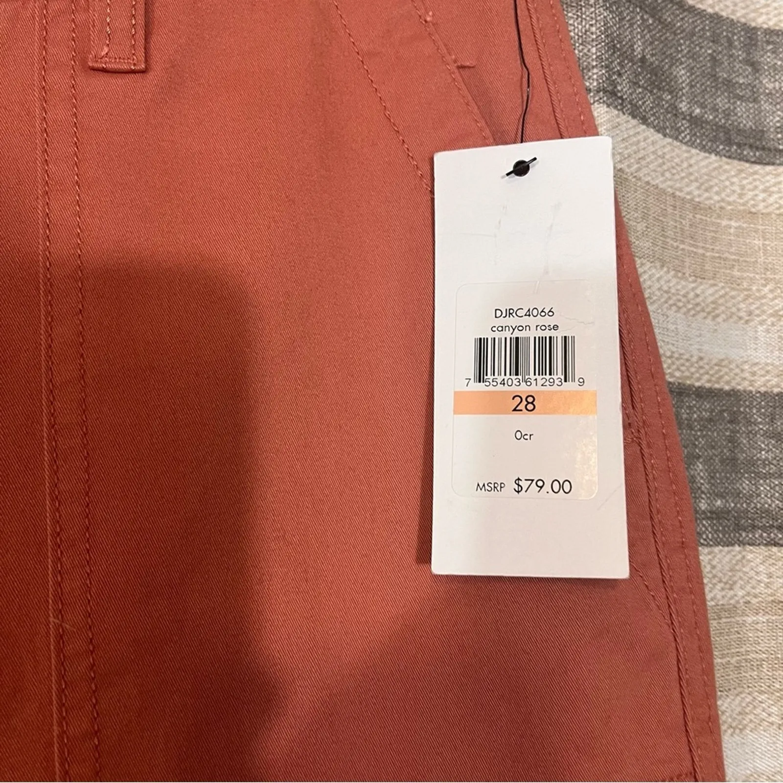 DKNY Jeans‎ Canyon Rose High Rise Slim Straight Pants Size 6/28 - Image 5