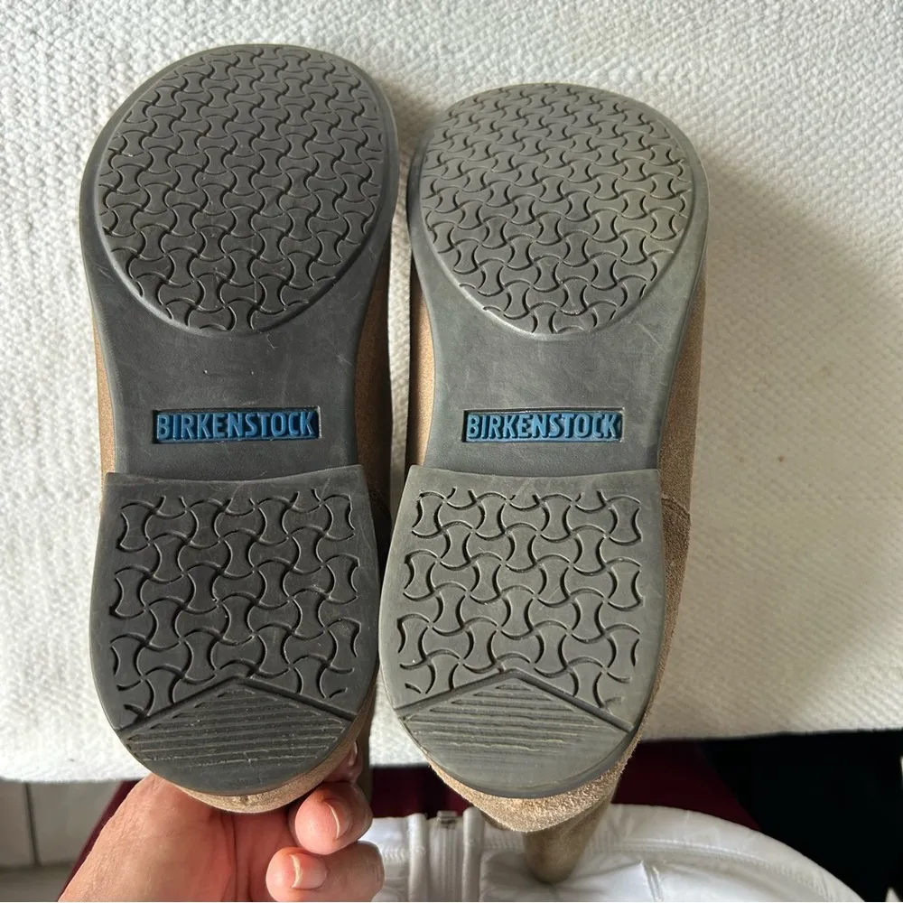 Birkenstock Tan Suede Boots - Image 5