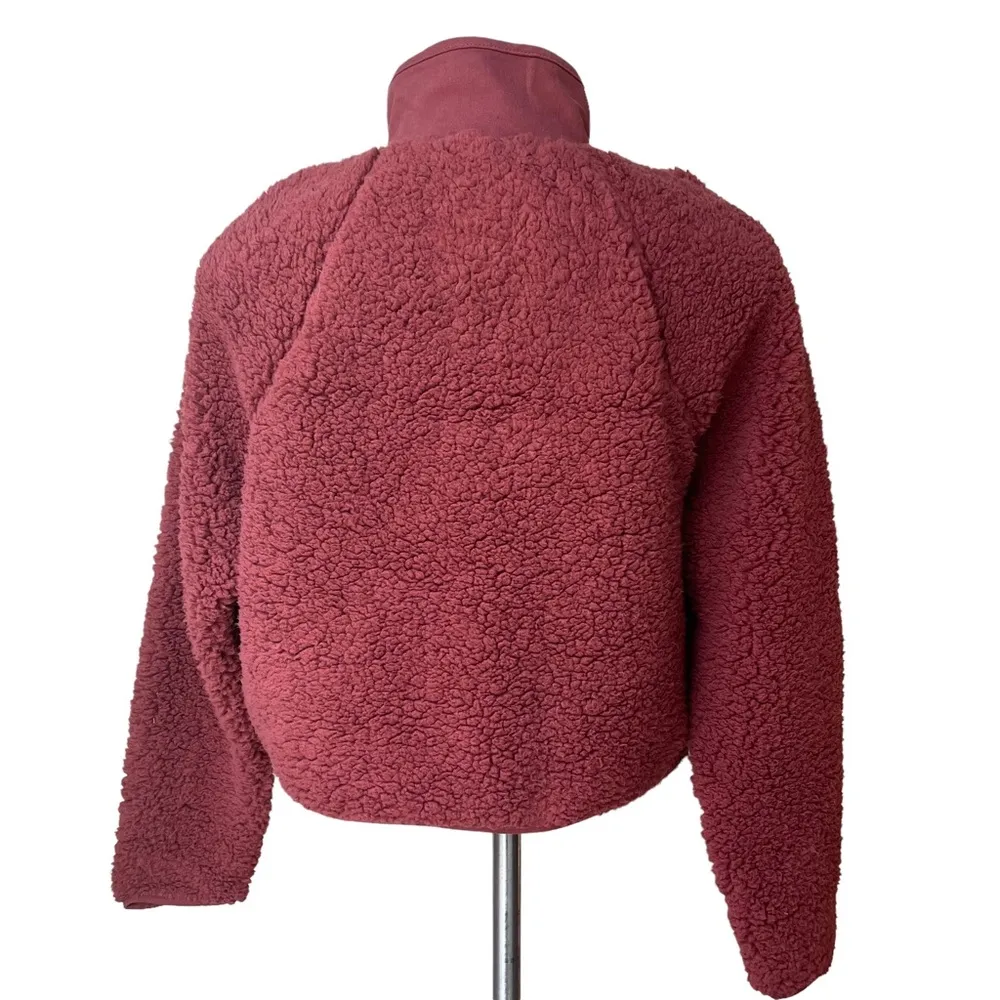NWT, Forever 21 Active Faux Shearling Pullover - Image 5