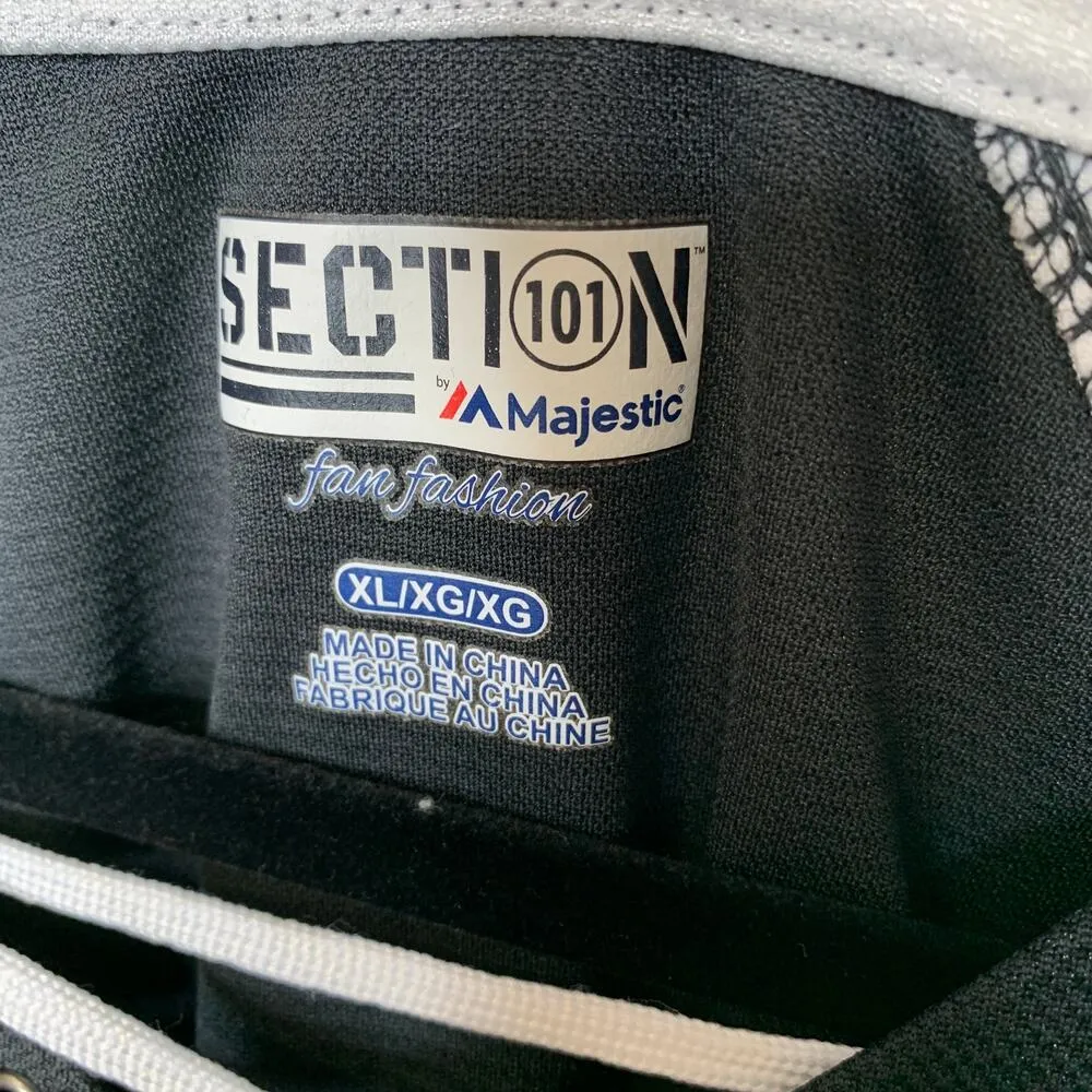 Missouri Tigers Jersey Style Top Black Gold White Sequin Mizzou Sz XL Size M - Image 9