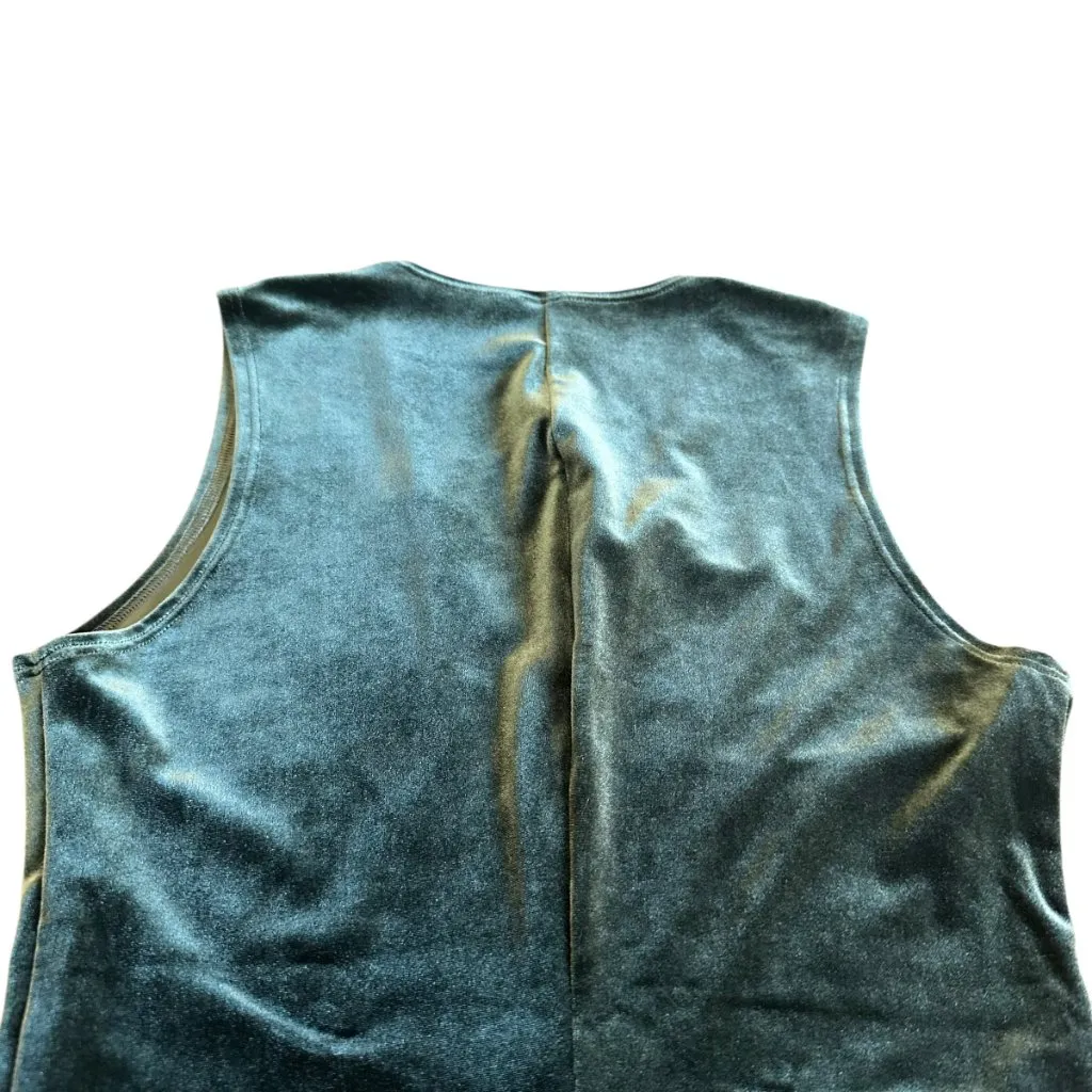 Commando Velvet Thong Bodysuit Shirt Top Blouse V-Neck Layering Size Medium - Image 7