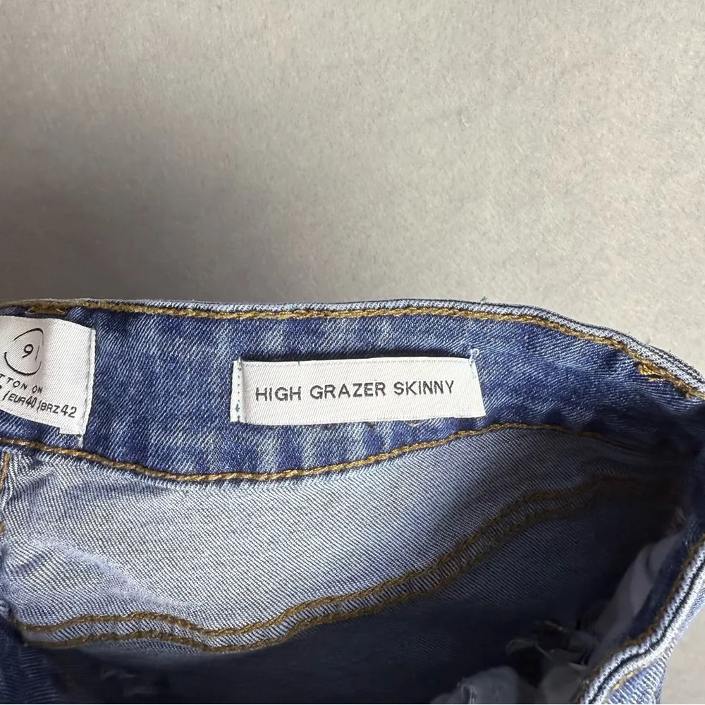 91 Cotton On Women’s Distressed High Grazer Skinny Denim Jean size 8 - Image 9