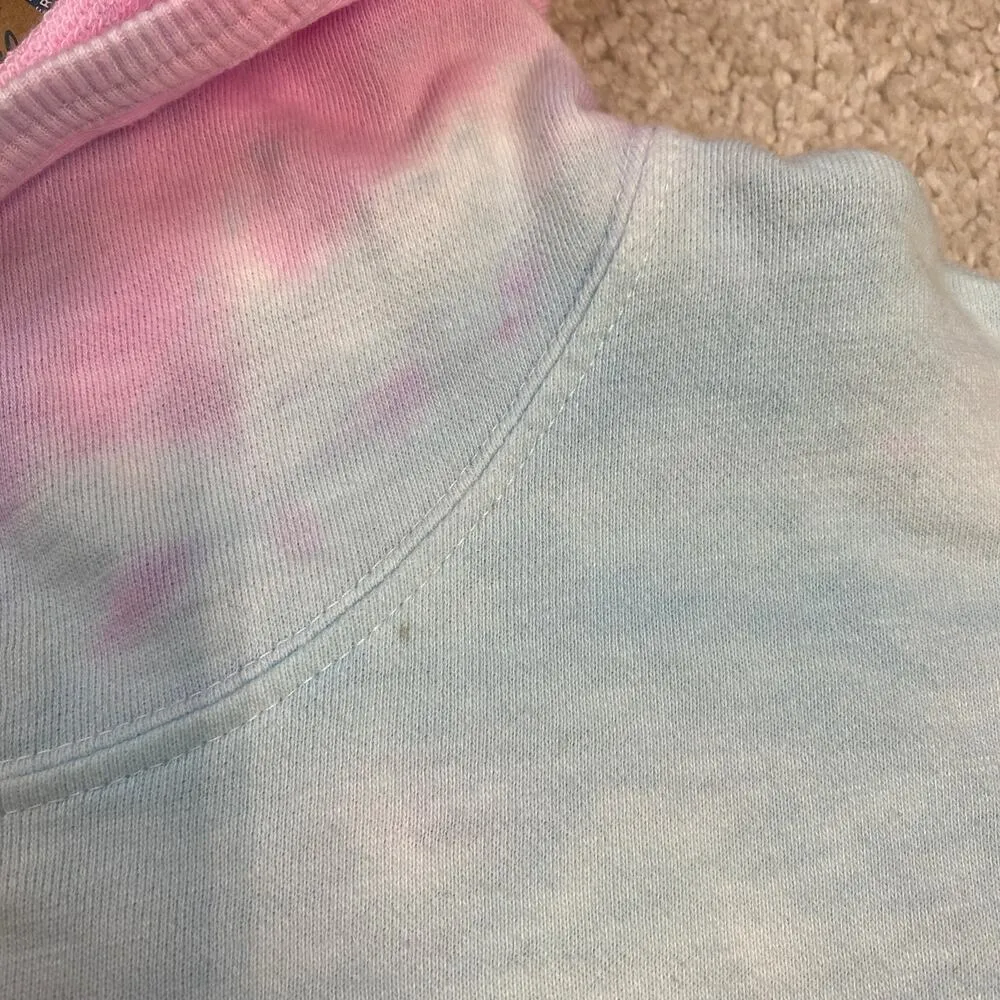 NWT League Unwind Tie Dye University Of Michigan Hooded Sweatshirt Size XL - Image 4