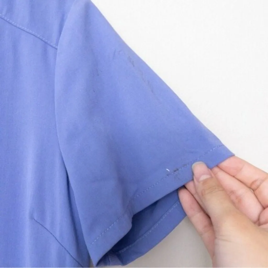 BUNDLE Jaanuu Vneck Pocket Notch Top S Ceil Blue Cargo Jogger Scrub Set Stretch - Image 7