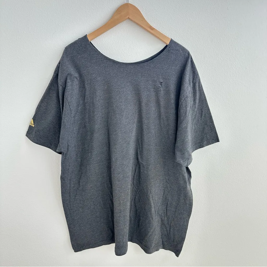 UCLA Bruins Gray Off the Shoulder T-shirt - Image 7