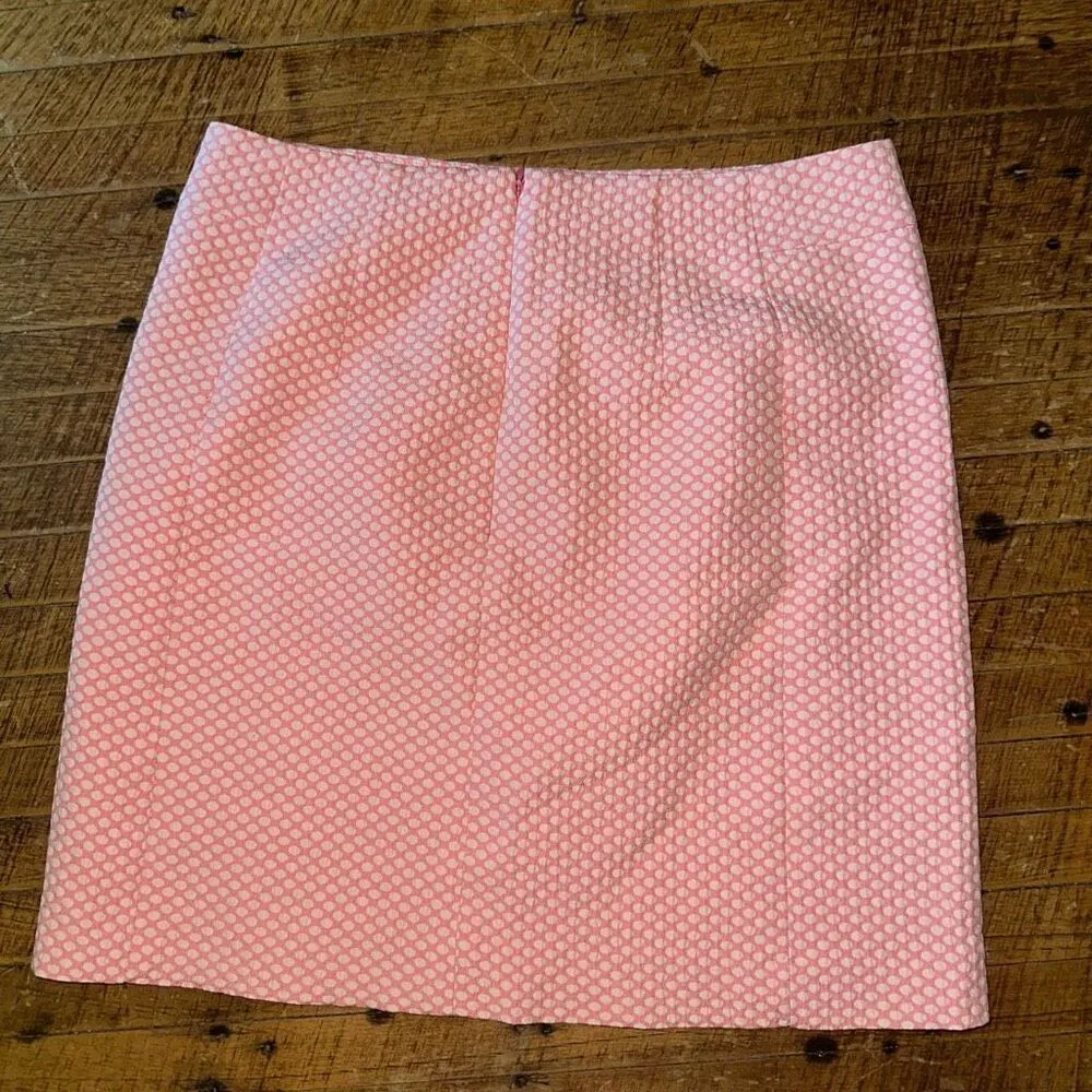 Loft barbiecore pink size 6 business casual pencil skirt - Image 3