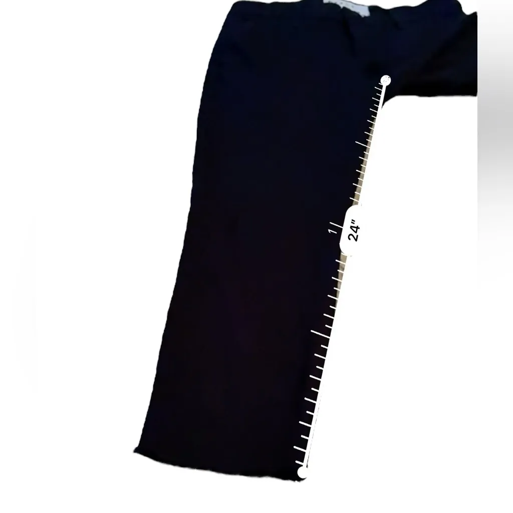 Frank & Eileen Wicklow Italian Performance Twill Pants Women’s Size 8 Washed Bla - Image 12