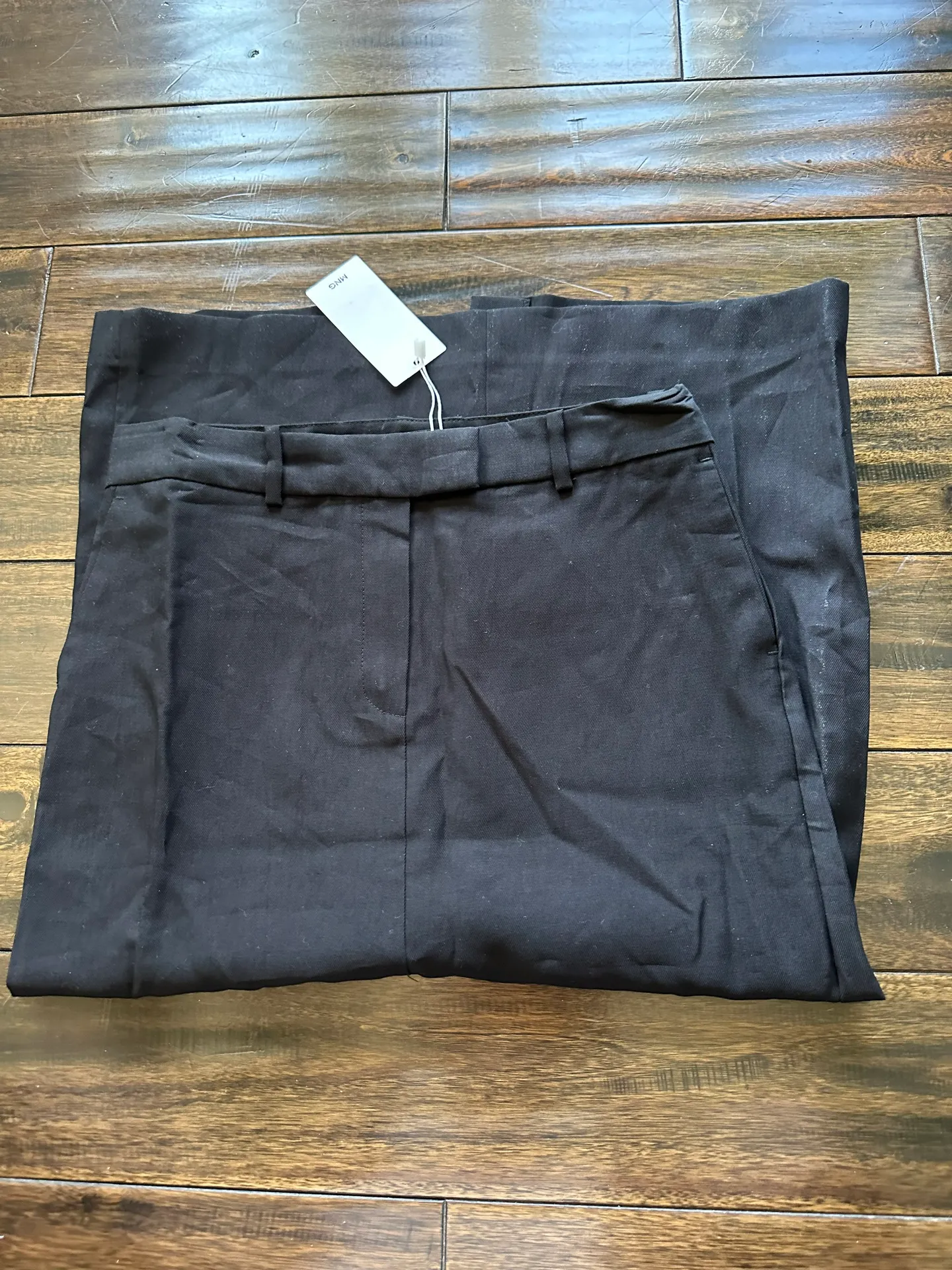 Mango Tailored Skirt - Black - Image 4