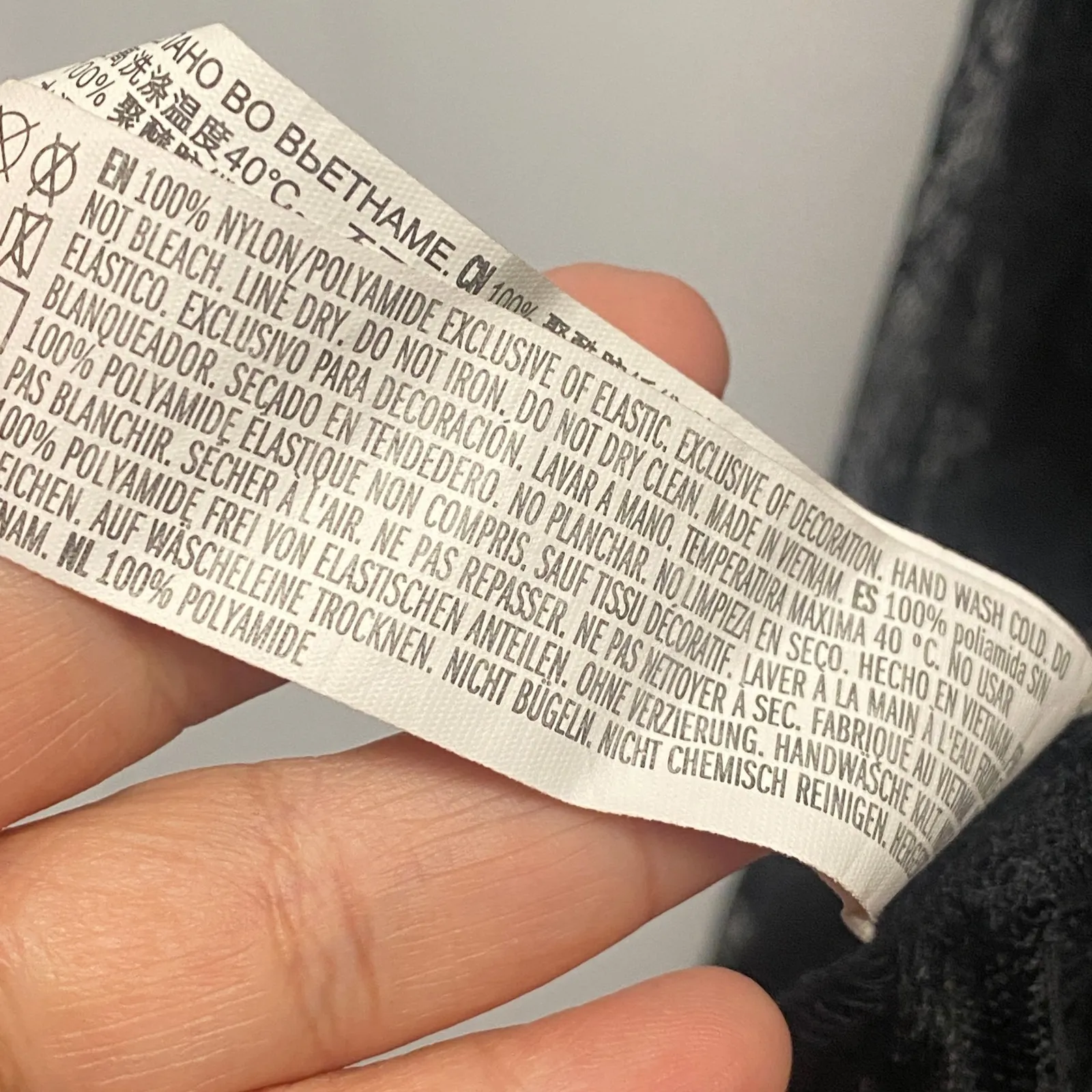 Forever 21 Black Sheer Lace Tie Front Flare Sleeve Top 0X Whimsigoth Grunge Goth - Image 8