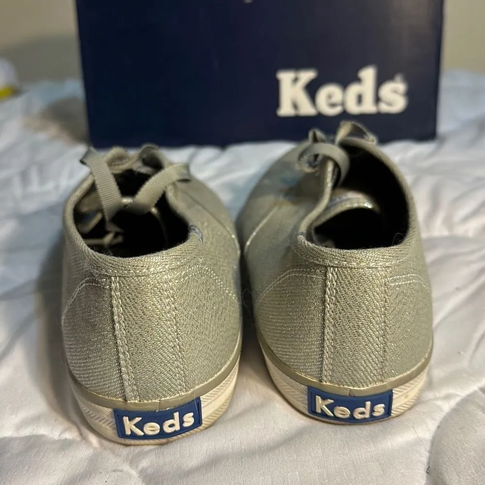 Keds Silver Women’s Shoes Size 9.5 - Image 5