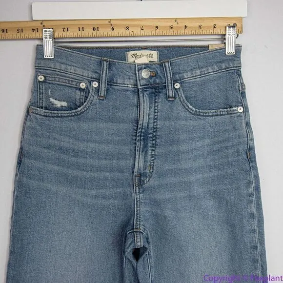 NEW Madewell The Perfect Vintage‎ Straight Jean in Montville Wash, 26 - Image 6