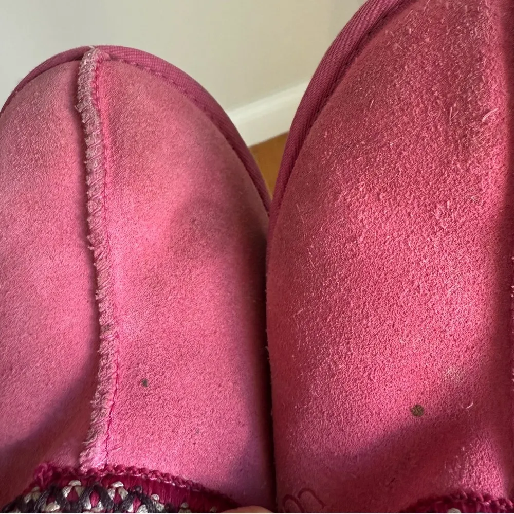 UGG Tasman Pink Slipper Slide On Shoe size 5 37 - Image 8