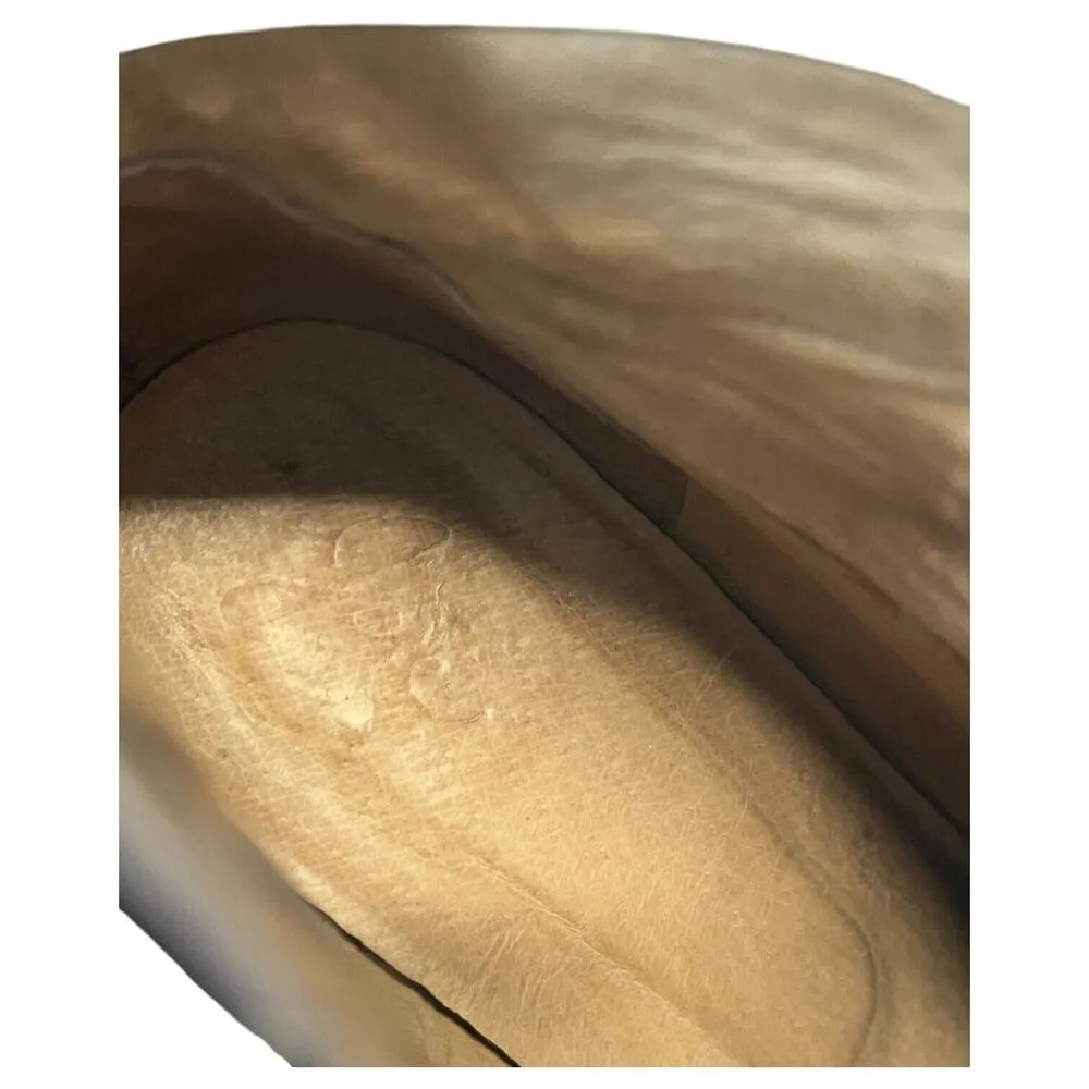 Joie Boots Womens 9.5 Leather Dalton Side Zip Cone Heel Ankle Booties Black - Image 10