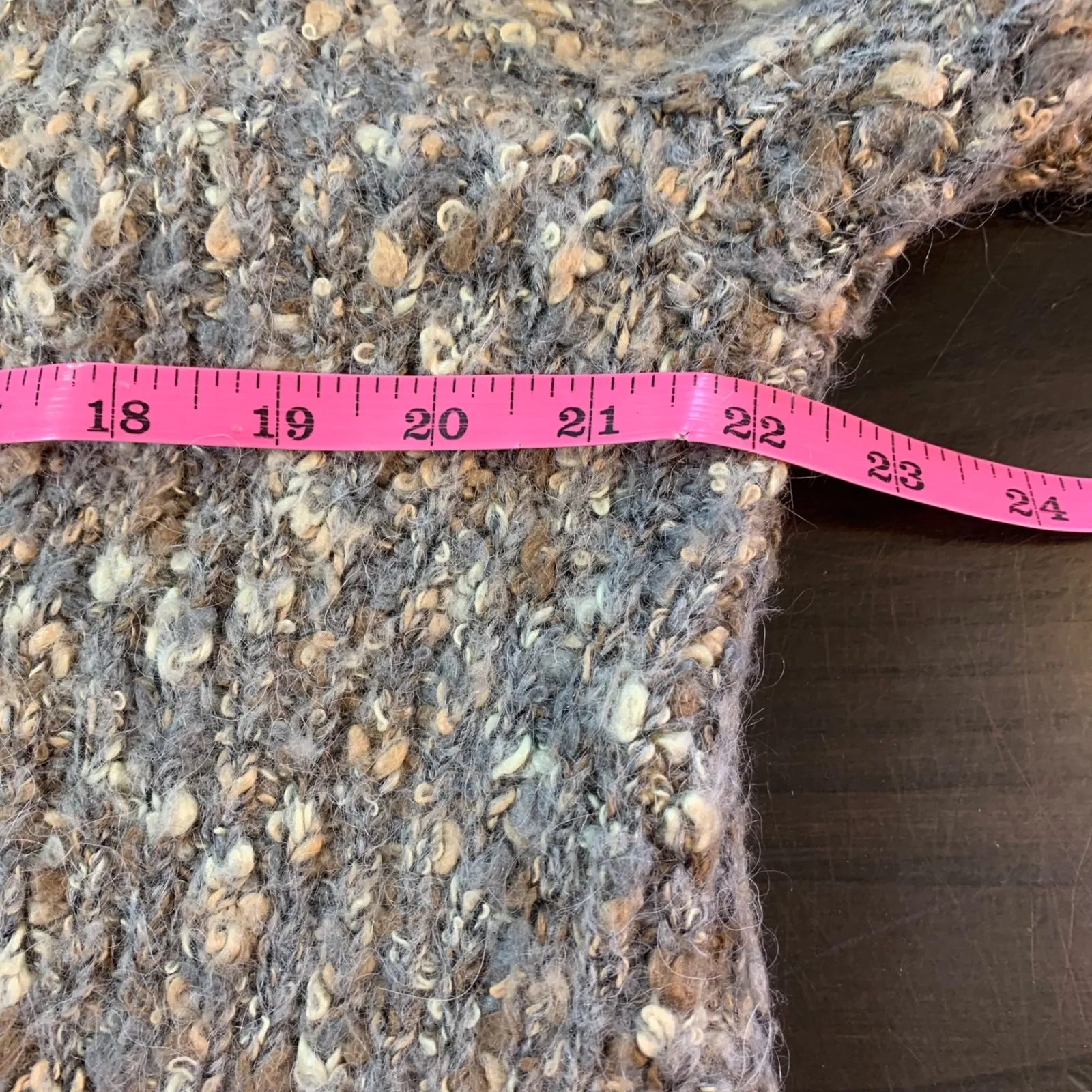 Susan Bristol 1X Boucle Cardigan Wool‎ Blend Alpaca Mohair Cozy Textured Knit - Image 7