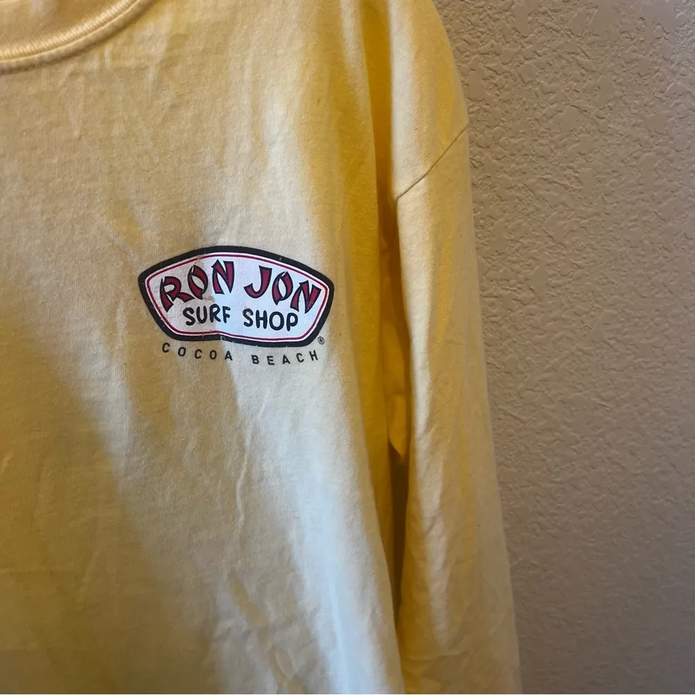 Ron Jon Surf Shop Yellow Long Sleeve Shirt - Image 2