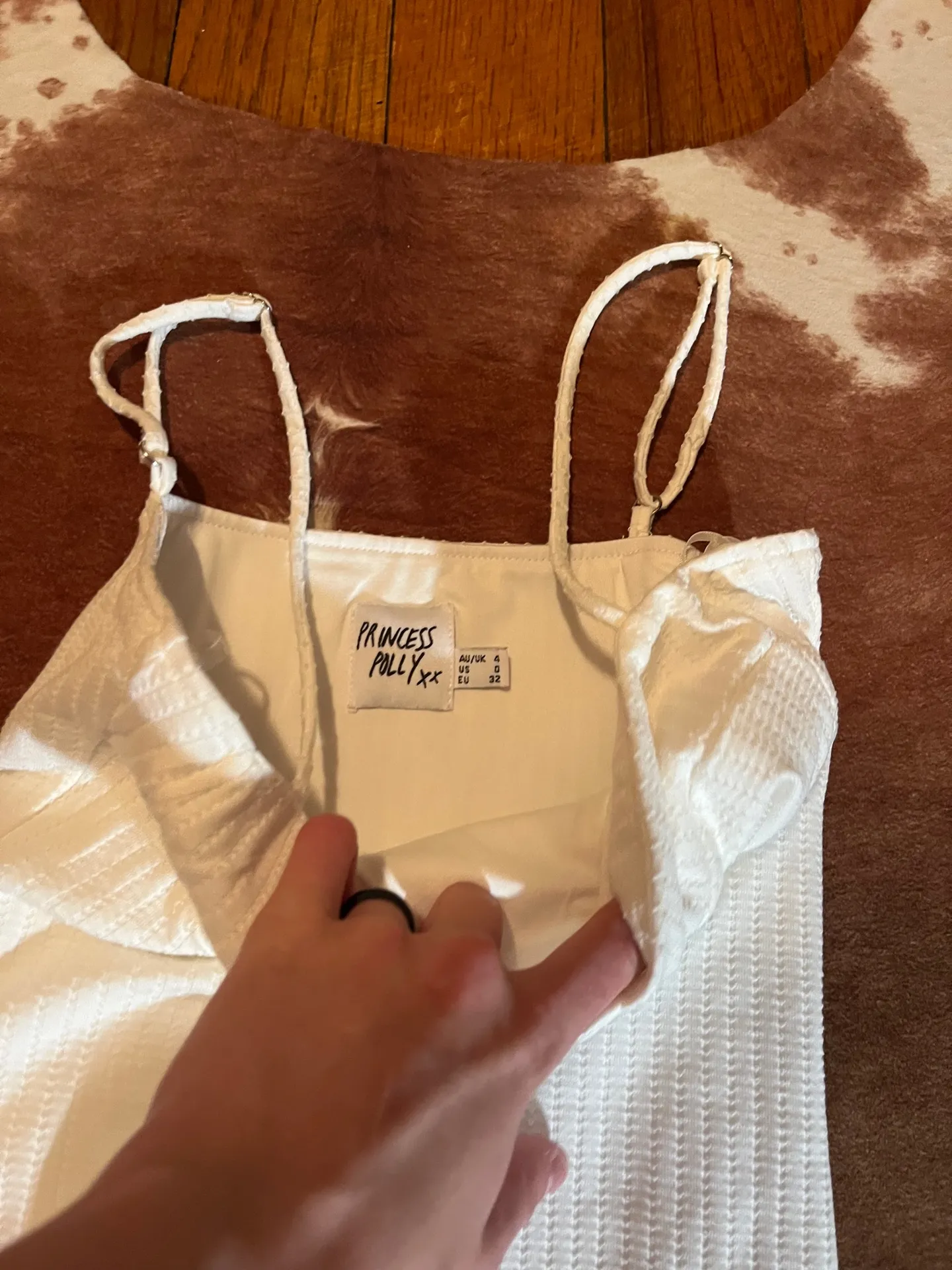 Princess Polly maxi white dress  size US 0 No flaws  - Image 5