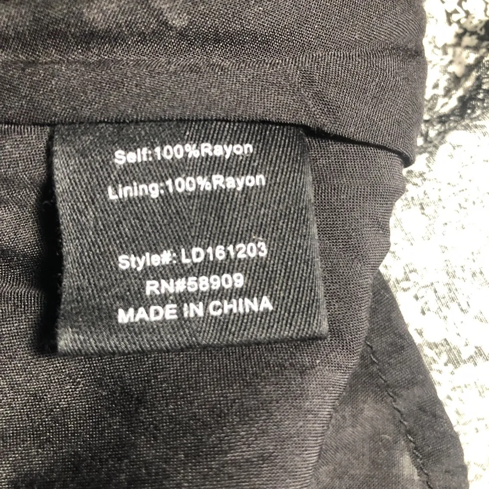 Gianni Bini Rayon Floral Long Slit Cuff Lined Keyhole Lightweight Dress Small - Image 10