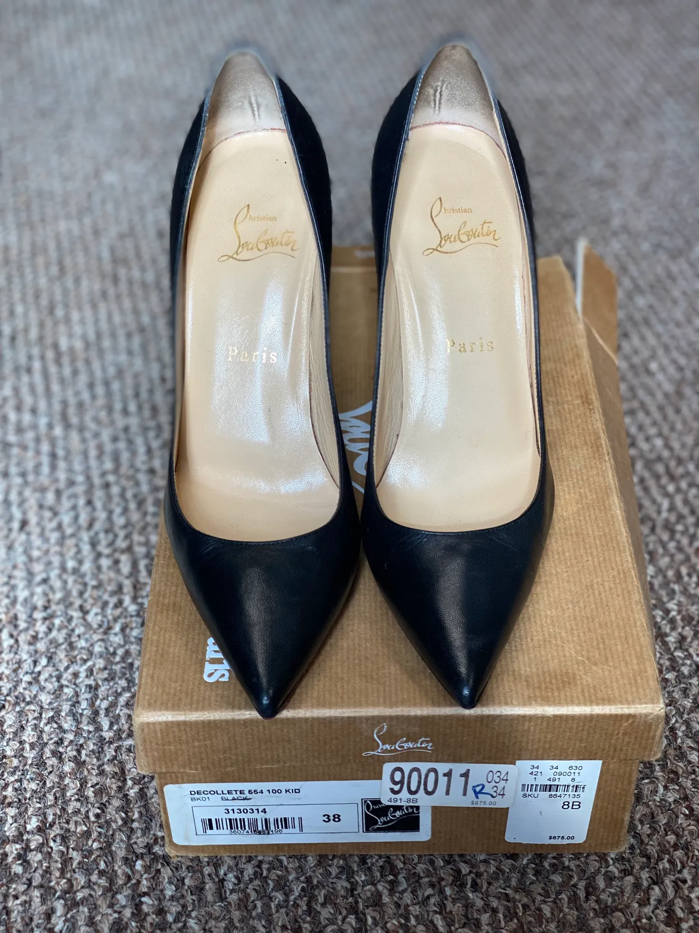 Christian Louboutin Decollete 554 100 - Image 5