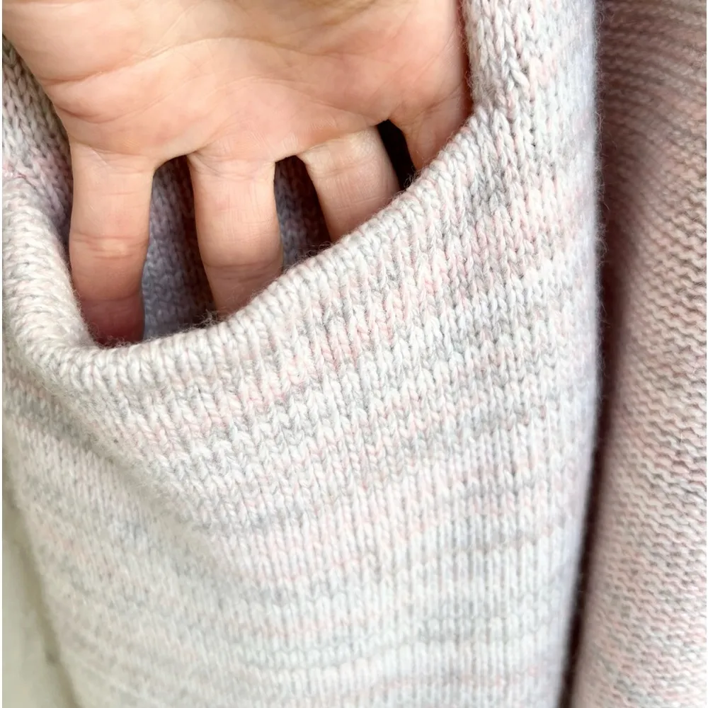 Rebecca Taylor pale pink heathered long cardigan duster size Large - Image 7