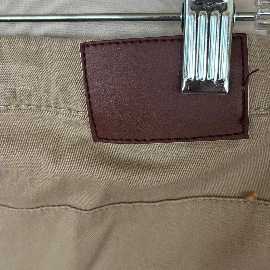 Khaki Pants H & M Cotton Skinny Womens 8 - Image 6