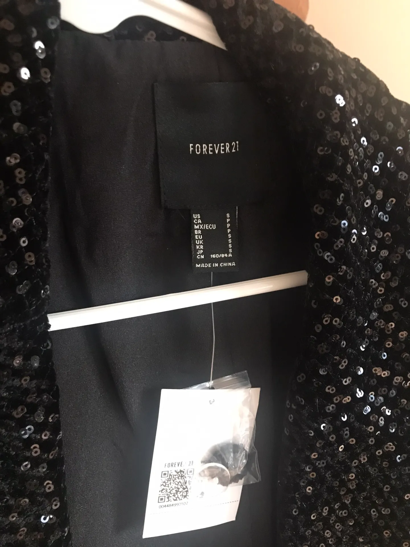 Forever 21  Sequin Cropped Blazer - Image 4