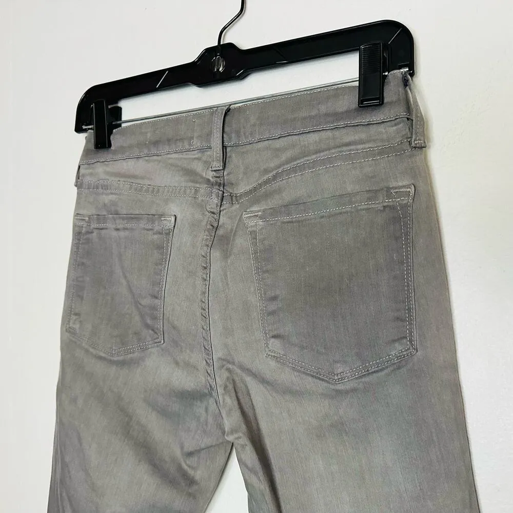 FRAME Women's Gray Denim Jeans Le Skinny de Jeanne Cuffed Skinny Jeans Size 27 - Image 7