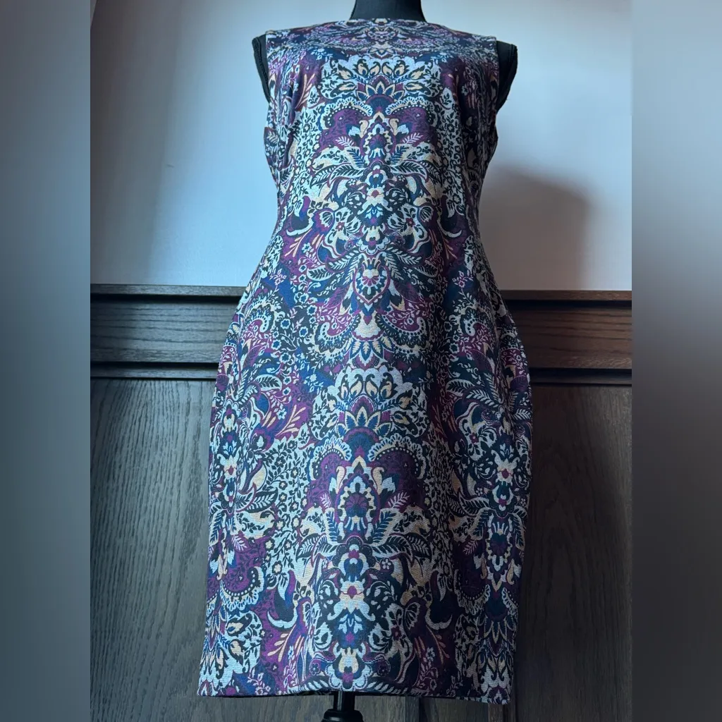 Tommy Hilfiger Paisley Print Dress Womens size 6 - Image 8