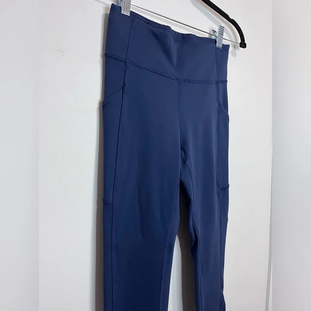 LULULEMON Fast And Free Non Reflective Nulux Tight Leggings Womens Sz 4 25” - Image 2