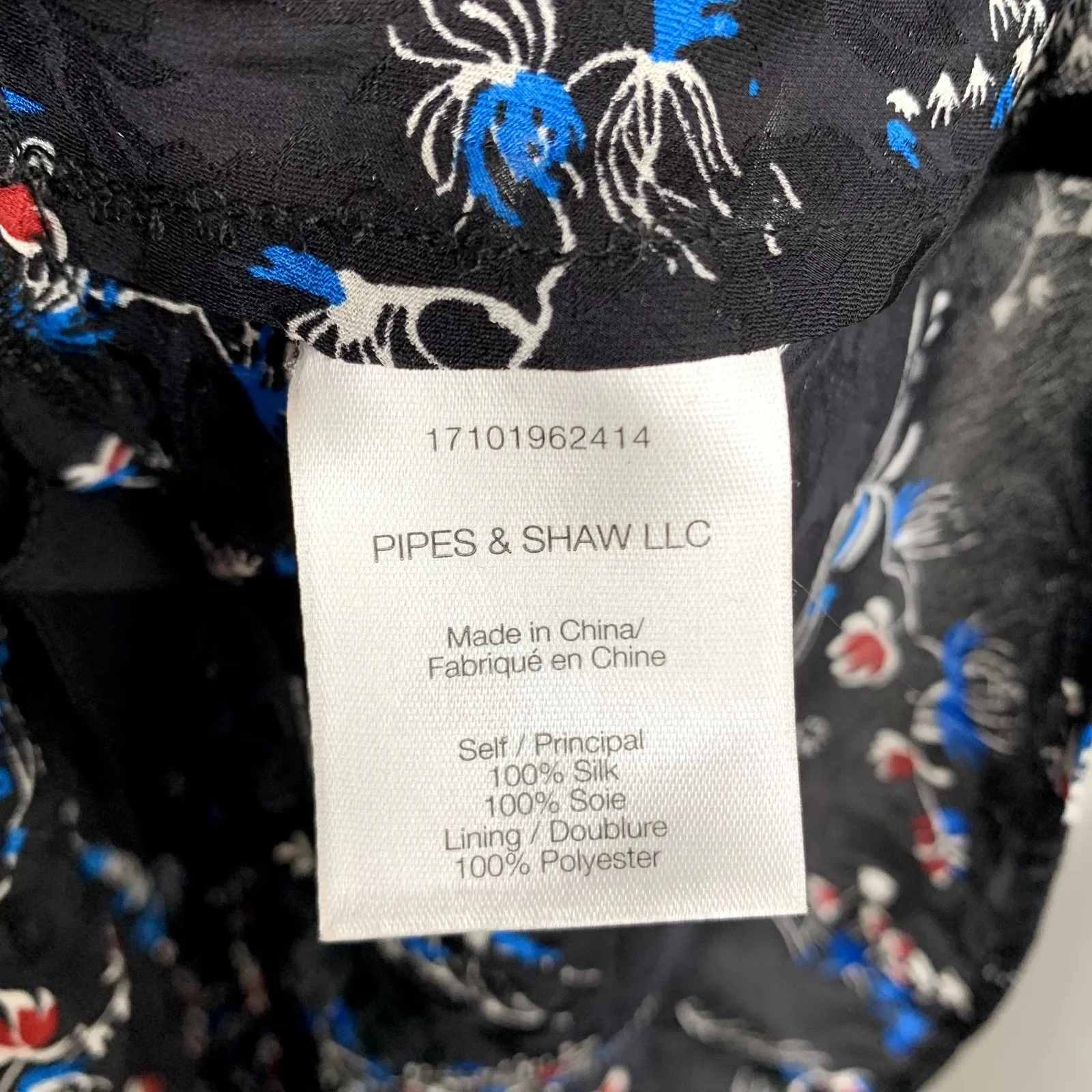 Veronica Beard Dress Preston Long Sleeve Ruffle Mini in Black Floral Size 12 - Image 13