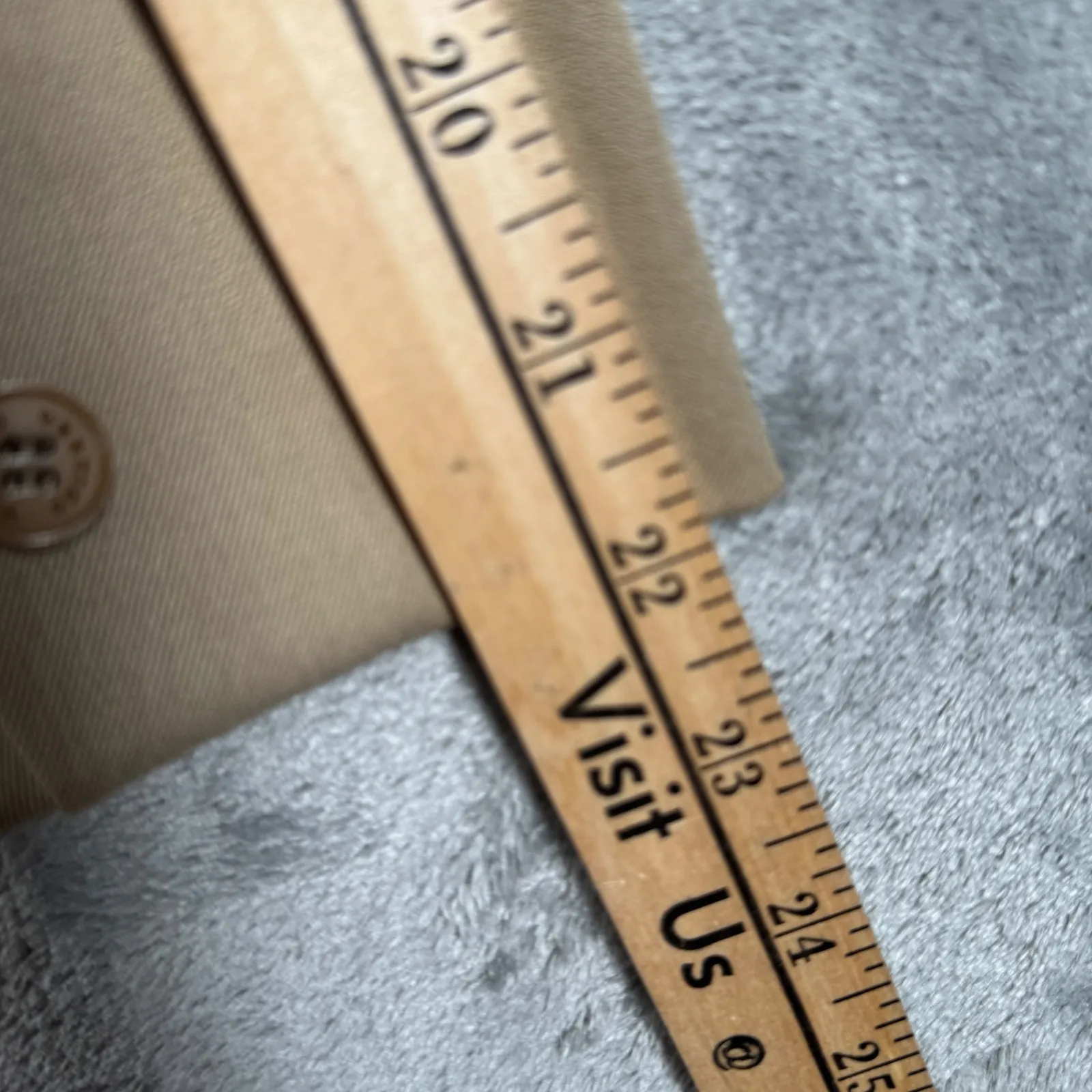 Vertigo Paris Blazer Women S Beige Fitted Contrast Trim Parisian Chic Minimalist - Image 11