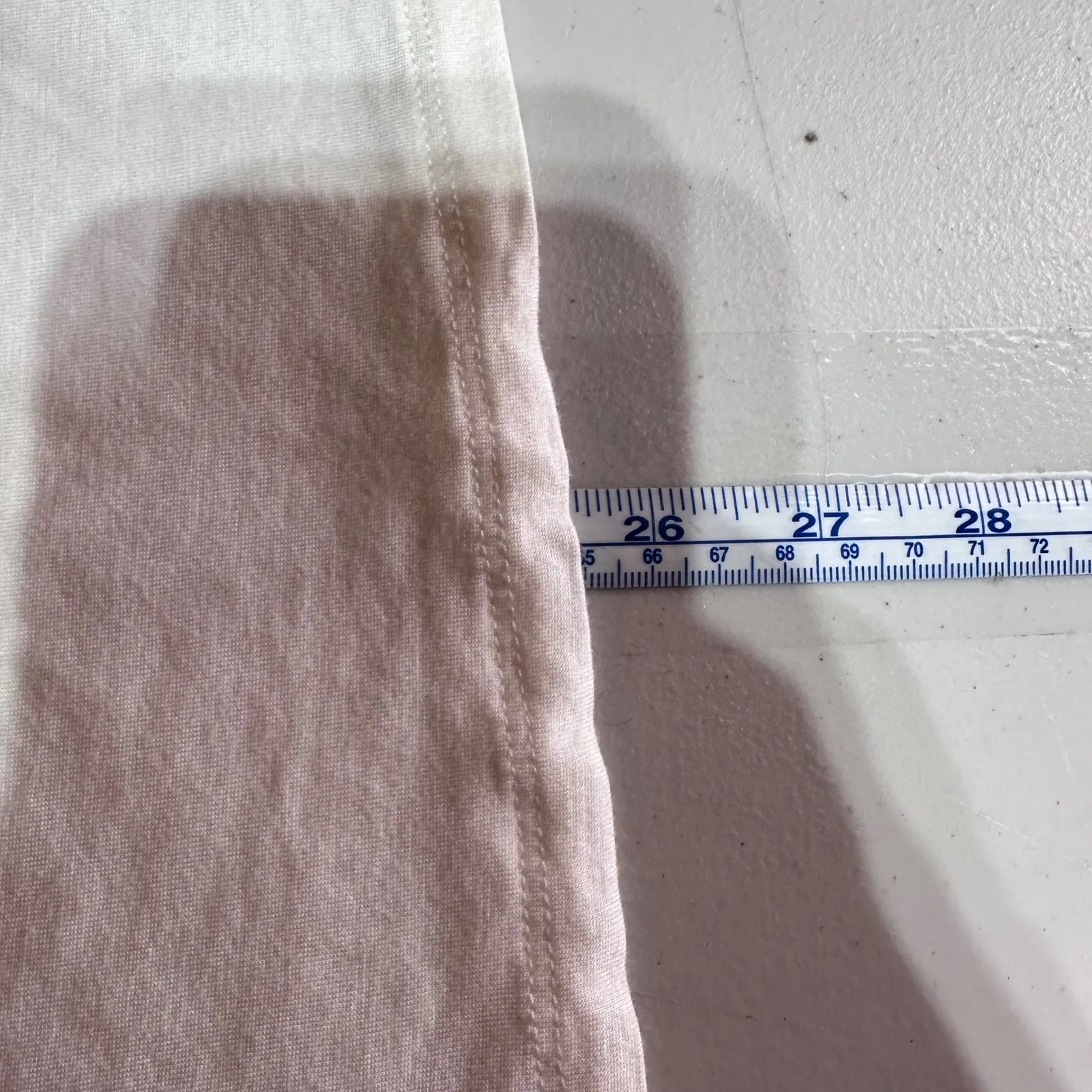 Daytrip Cream Mesh V-Neck Short Sleeve T-Shirt Top Size S Soft Grunge Festival - Image 11