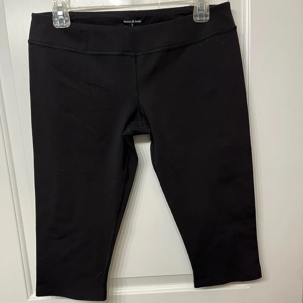 Reebok CrossFit Knee Length Capri Workout Leggings NWOT Sz M - Image 2