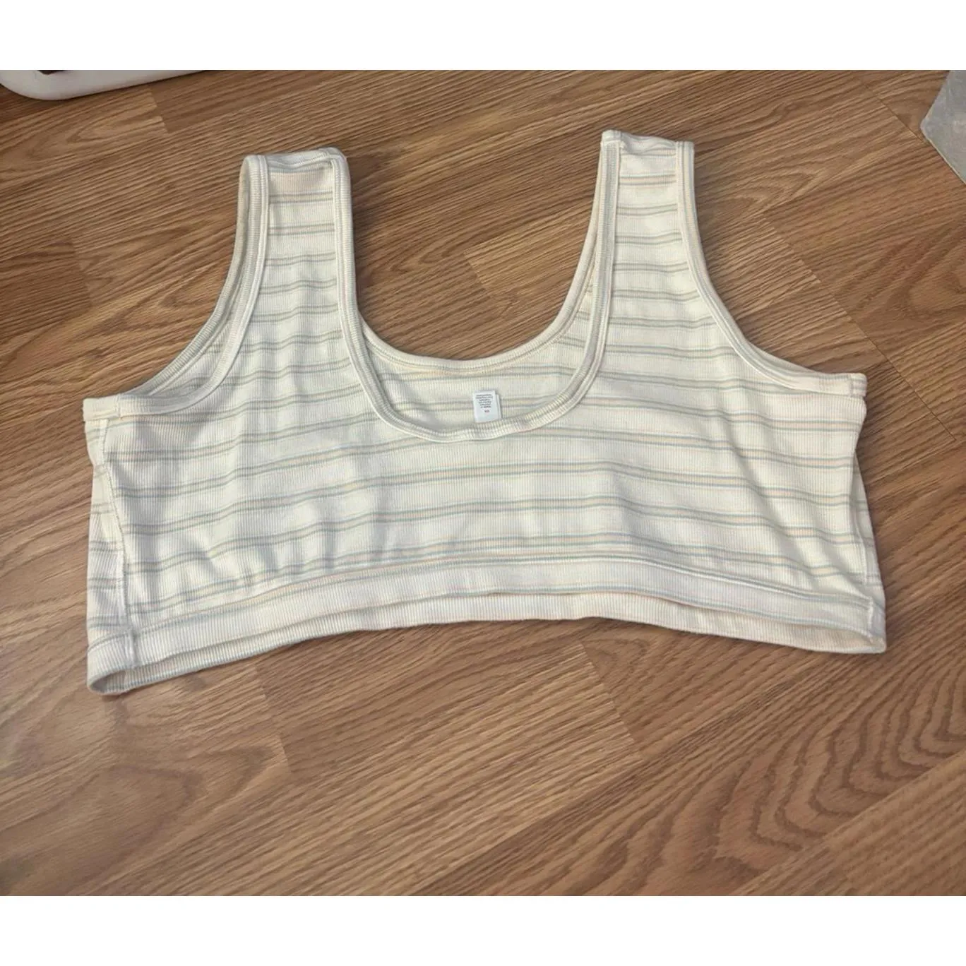 Old Navy Striped Bralette Crop Top Size 3X - Image 7