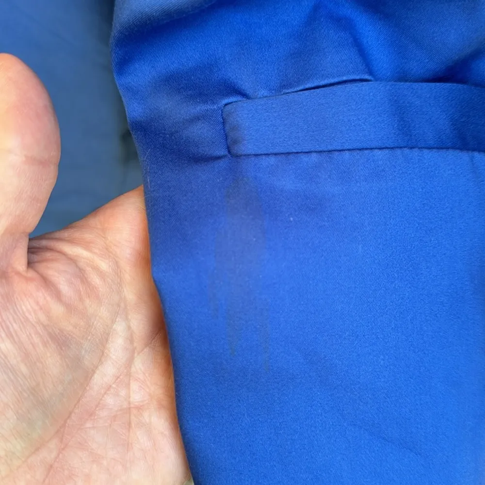 Avenue studio cobalt royal blue zip up jacket blazer size 20 - Image 6