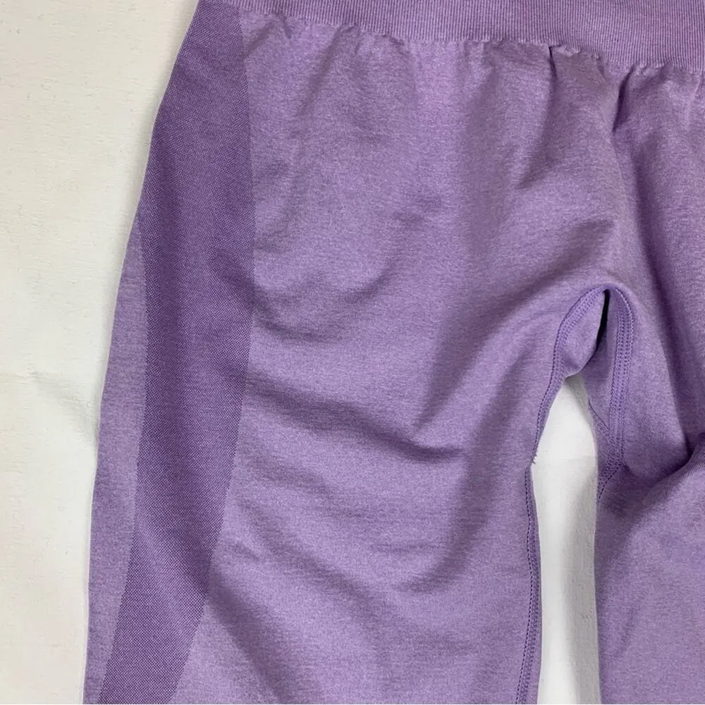 Nvgtn women's medium light purple seamless leggings athletic gym workout - Image 5