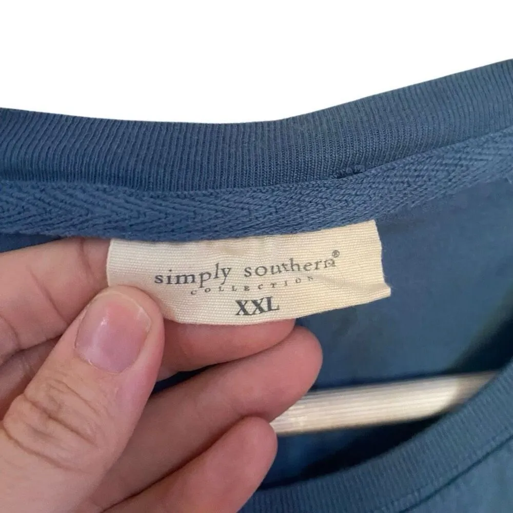 Simply southern Greatland of liberty, short sleeve shirt, blue American flag pat - Image 6