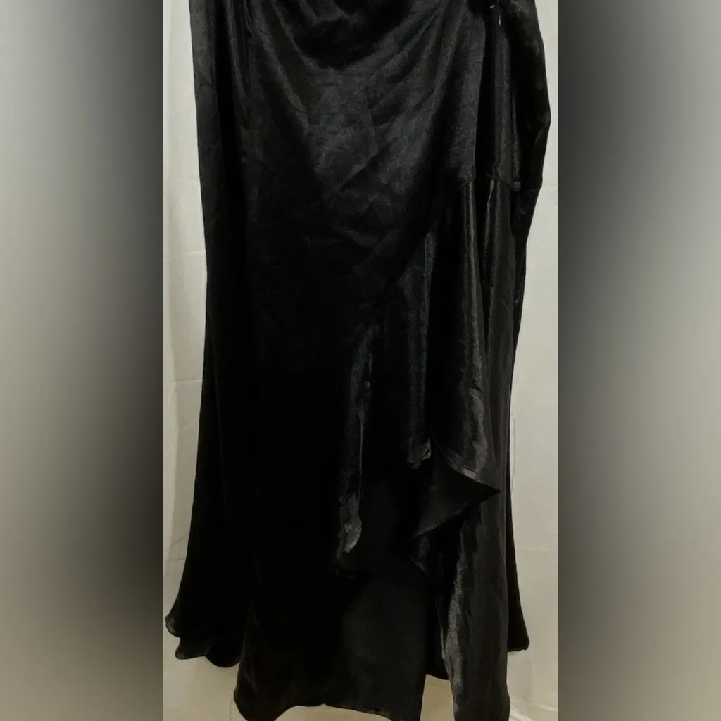 Free People Black Asymmetrical Skirt - Image 3