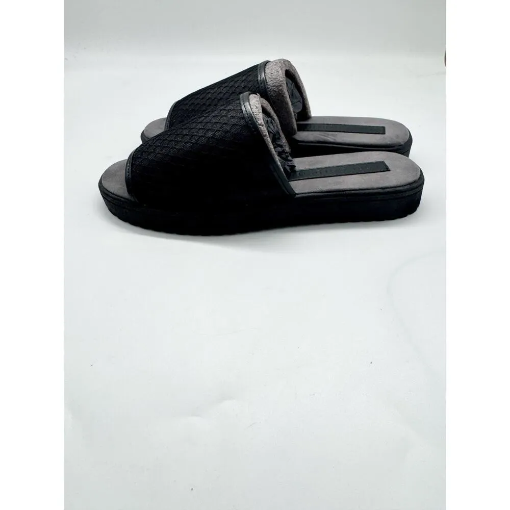 NWD Lori Goldstein Collection Slip On Woven Sheer Mesh Sandal Black Slides Sz 7 - Image 6