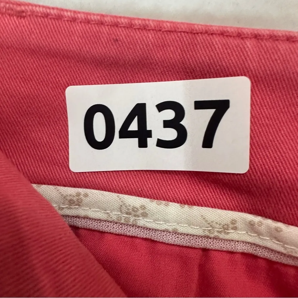 Ann Taylor Loft Marisa Low Waist Capri Pants Size 00P Salmon Pink - Image 11