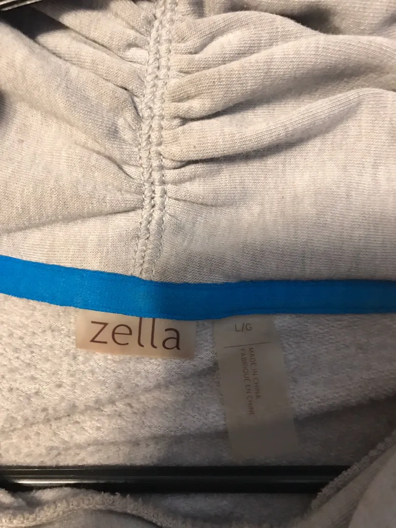 Gray Oversized Sweatshirt - Image 3