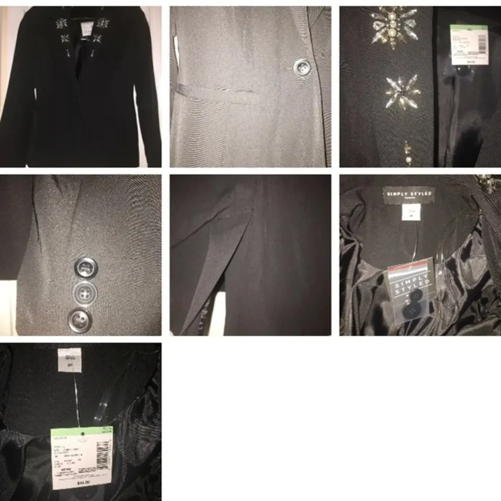 🆕 Simply Styled Black Medium Petite jacket - Image 45
