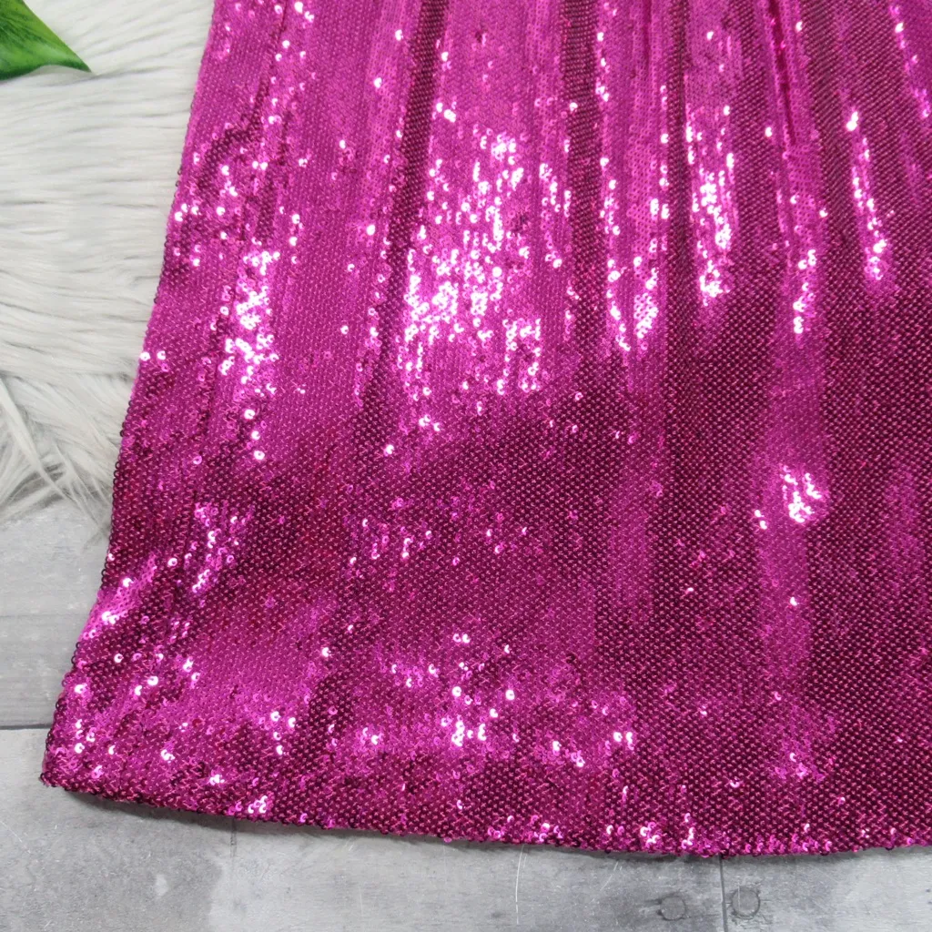 RAMY BROOK Lori Sequin High-Neck Halter Sleeveless Top Women’s Size Large - Image 10