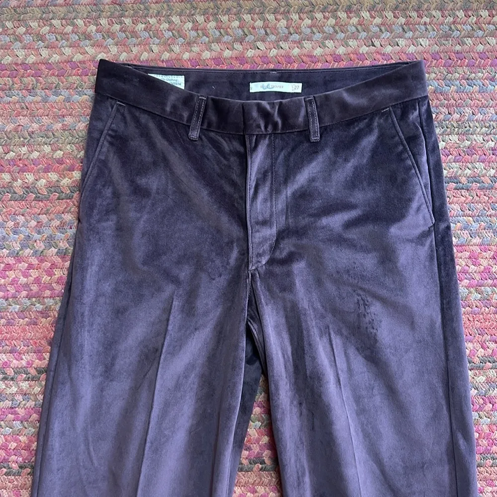 LEVIS BROWN VELVET BAGGY TROUSER - Image 2