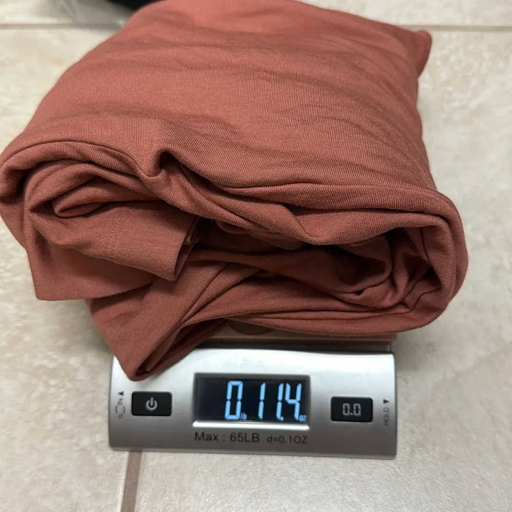 Selkie The Bell Bottoms Pants Cocoa Terracotta Flare High Waist Revolve Orange Size XS - Image 9