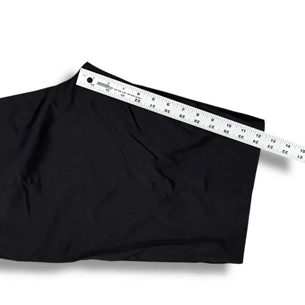 BOGNER Sport Golf Shorts Women Black Outdoor Bermuda Sz 12 Zipper Slash Pockets - Image 7