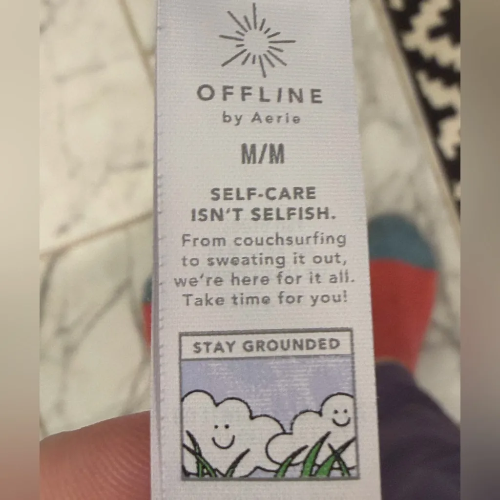 OFFLINE By Aerie The Hugger Athletic Dress with Shorts Navy Blue Size Medium - Image 5