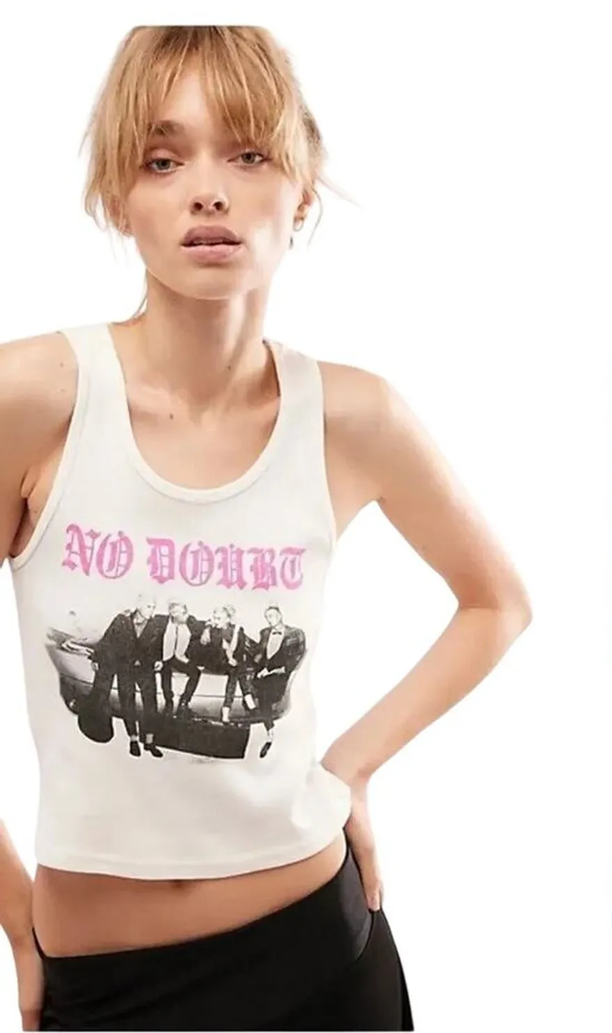 DAYDREAMER No Doubt Seven Night Stand Ribbed Tank Size XL New with Tag MSRP $85 - Image 1