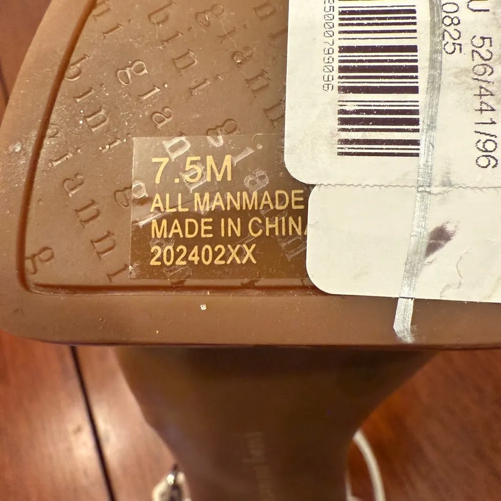 Gianni Bini Parrish Platform Sandals‎ Heels Size 7.5 White Brown - Image 11